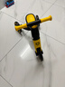 uonibaby品牌授权儿童三轮车脚踏车1-3-6岁宝宝儿童车遛娃神器平衡车手推 25款巴洛克黄+推杆-适高68-128cm 升级版 实拍图