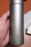 米家钛保温杯 内外纯钛水杯 男女士杯子 便携茶杯350mL 实拍图