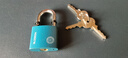 梅花（BLOSSOM）挂锁 室内外门锁学生宿舍锁家用门锁铜芯防锈锁38MM蓝色BC2938 实拍图