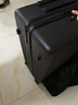 地平线8号（LEVEL8）行李箱密码拉杆箱男女托运大容量万向轮学生旅行者PC箱 24英寸黑 实拍图