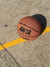 安踏（ANTA）篮球标准7号大学生联赛CUBAL篮球成人室内外PU耐磨防滑七号蓝球 实拍图