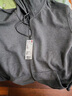 优衣库男装女装连帽拉链运动开衫长袖外套休闲卫衣479800 475380 479800/05天灰色 M 实拍图