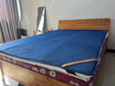 红豆乳胶床垫加厚记忆棉榻榻米抗压单双人家用宿舍床褥子床垫子 R白蓝（厚度约6cm） 150cm*200cm 实拍图