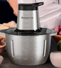 志高（CHIGO）绞肉机家用商用4L大容量多功能辅食机电动料理机304全不锈钢切肉机大功率碎肉馅机绞馅机 wn-19 实拍图