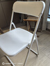 宜家（IKEA）VIHALS维哈斯新款折叠椅学习餐椅靠背家用椅子 白色 实拍图