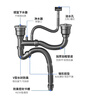 沐唯（muvi）厨房洗菜盆下水管套装洗碗池双槽排水管道器全套配件PP新料XSG08 实拍图