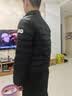 ASK JUNIOR90绒男女同款羽绒服秋冬加厚保暖百搭羽绒内胆运动风 黑色 160  实拍图