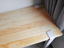 实木书桌面定做桌面板吧台板办公电脑桌餐桌飘窗台面板实木板定制 松木-榆木-白蜡木-胡桃木-定制 实拍图