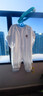 翘脚鸭婴儿衣服新生儿连体衣满月宝宝纯棉睡衣幼童百天爬爬服春秋冬季款 蓝小熊2件装【四季款】 80cm 【建议9-12个月重18-22斤】 实拍图