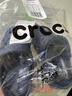 CROCS卡骆驰贝雅儿童洞洞鞋男女童户外包头沙滩鞋拖鞋/207013/207012 深蓝色-410 26 (155mm) 实拍图