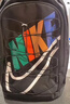 耐克（NIKE）男女双肩包背包 大容量旅行包电脑书包休闲包HF7722-010 黑彩色 实拍图