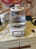 美的（Midea）花漾0胶水全玻璃养生壶 多功能煮茶壶 母婴烧水壶 恒温电热水壶 全自动一体煮茶器1.2L YS12B302J 实拍图