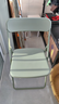 宜家（IKEA）VIHALS维哈斯新款折叠椅学习餐椅靠背家用椅子 绿色 实拍图