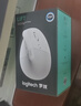 罗技（Logitech）Lift人体工学鼠标 垂直鼠标 小手鼠标 无线蓝牙鼠标 3台设备秒切换 带Logi Bolt接收器 白色 实拍图