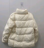 优衣库女装羽绒茄克/柔软面料外套夹克479212 01 乳白色 L 实拍图