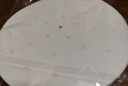 展艺蒸笼纸24cm*100张一次性食品级圆形包子馒头新年面点蒸屉不沾垫纸 实拍图