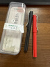 英雄（HERO）钢笔359 正姿 红色 EF尖薄厚片工艺学生练字钢笔 （附加6支墨囊颜色随机）铱金钢笔签字笔 实拍图