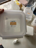 龙士达饭盒微波炉保鲜盒 透明塑料上班族密封便当盒可加热 2.5L 2个装 实拍图