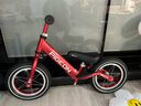 飞鸽儿童平衡车自行车滑步车男女滑行车两轮童车学步单车辐条轮酒红色 实拍图