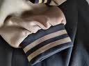 花语志女士外套秋冬小个子百搭短款外套棒球服休闲加厚女装外套夹克韩版 滑板胸章棒球服【黑色】 2XL 【建议110-120斤】 实拍图