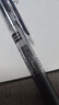 uni三菱【热门商品】 uni-ball UMN-105按动黑色中性笔0.5mm黑笔签字笔商务学生考试专用水性笔 3支 实拍图