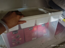 禧天龙玩具收纳箱透明双层带提手大容量储物盒积木收纳盒 43升透明白 实拍图
