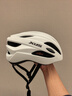 喜德盛自行车骑行头盔男女公路车山地车气动型安全帽黑客AD配件CRTK-001 白色头盔 L码推荐头围57-61CM 实拍图