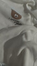 翘脚鸭 婴儿衣服新生儿连体衣秋冬季满月宝宝睡衣纯棉百天爬爬服春秋款 蓝小熊2件【四季·系带款】 52cm （新生或待产） 实拍图