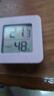 温度计湿度计室内干湿家用小米平替电子温湿度显示器迷你便携高精度壁挂式静音 迷你温湿度计/白色 实拍图