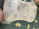 婧麒（JOYNCLEON）儿童枕头1-3-6岁定型枕分区护颈神器吸汗成长枕头 粉 Jzt191221 实拍图