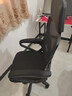 锦汐 电脑椅家用办公椅子靠背人体工学椅学习转椅老板座椅游戏电竞椅 【二代升级款】黑框黑网+乳胶 实拍图