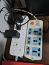 公牛（BULL）分控插座/插线板/插排/排插/接线板/宿舍家用桌面拖线板  3C认证  4位分控全长2米 独立开关 实拍图