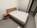 全友家居 北欧原木风板式床次卧室家用1.5米×2米现代简约双人床家具 实拍图