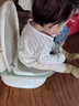 babycare马桶坐便器蹲便器儿童马桶仿真马桶坐便圈2-6岁宝宝便盆温特绿 实拍图