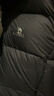 骆驼（CAMEL）抱抱户外羽绒服鸭绒加厚面包服秋冬拒水保暖时尚潮流防风运动外套 黑色，男女同款，A1W2PN121N5 L 实拍图