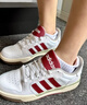 adidas ENTRAP美式校园风运动少年感复古篮球风板鞋男女阿迪达斯   白/蓝   38 实拍图