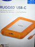 LaCie雷孜小金刚 移动硬盘 三防 2TB  Rugged USB-C  机械硬盘 USB Type-C/3.2 兼容mac 便携防跌 外接 实拍图