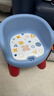 日康（rikang）宝宝餐椅 叫叫椅婴儿学坐椅多功能儿童吃饭餐桌 RK-X2009-1 蓝色 实拍图