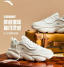 安踏喵喵鞋丨关晓彤同款老爹鞋女鞋秋冬季皮面厚底增高运动休闲小白鞋 实拍图