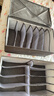 EACHY衣服裤子收纳盒子衣柜收纳神器分隔牛仔裤分格整理收纳箱灰色12格 实拍图