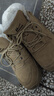 回力(Warrior)男靴加绒保暖马丁靴子男士休闲鞋子男0544 卡其加绒 44 实拍图