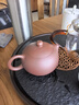 京东京造 宜兴紫砂壶 手工【原矿紫泥】煮茶泡茶壶茶具 西施壶210ml 实拍图