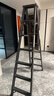 曾高人字梯家用梯子铝合金加厚2米多功能室内折叠梯伸缩双侧工程楼梯 【7步深空灰】加强款 实拍图