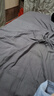 雅鹿·自由自在 抗菌纤维空调被春秋夏凉被子夏季150x200cm 浅灰 实拍图