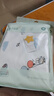 十月结晶婴儿包单秋冬季新生儿婴儿包被防惊跳纯棉抱被产房用品 云端小兔【四季双层】柔软包边 85*85cm 实拍图