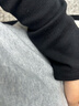 优衣库女装男女同款亲子UT泡泡玛特半拉链卫衣长袖运动衫483616 03 灰色 M /160/84A 实拍图