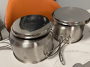 京东京造 304不锈钢户外锅具四件套户外露营炉具炊具野餐装备套锅煎锅汤锅 实拍图