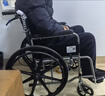 怡辉（YIHUI）轮椅老人专用出行带坐便器小型轻便携式折叠瘫痪可大小便yh-x03 实拍图