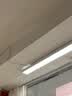 灯灵办公吊线灯LED长条灯吸吊两用超亮节能办公写字楼超市商场工程工业专用平板灯 白框直角 120*10*4cm 40W白光 实拍图