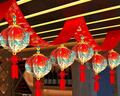 迪普尔新年装饰立体圆灯笼中国风拉花3米商场店铺学校春节氛围布置拉旗 实拍图